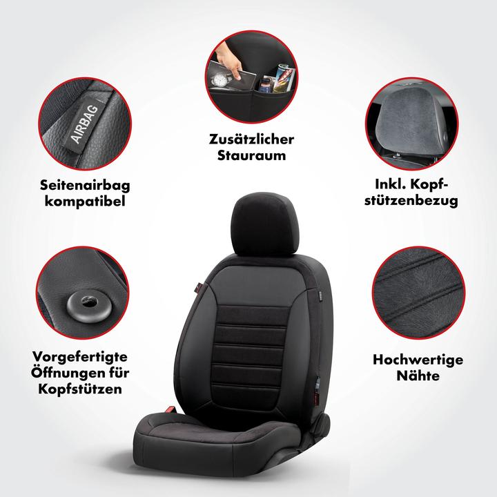 Produktbild Walser Sitzbezug für Mercedes-Benz C-Klasse (W204) 01/2007-01/2015