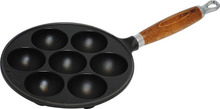 Produktbild Le Creuset Pförtchenpfanne Mit Holzgriff (20 cm, Pfannenset + Topfset, Gusseisen, Emaille)