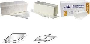 Actual product image Fripa Paper towels COMFORT V-fold, measure: 25 x 23 cm 3200 pcs. (1 x)