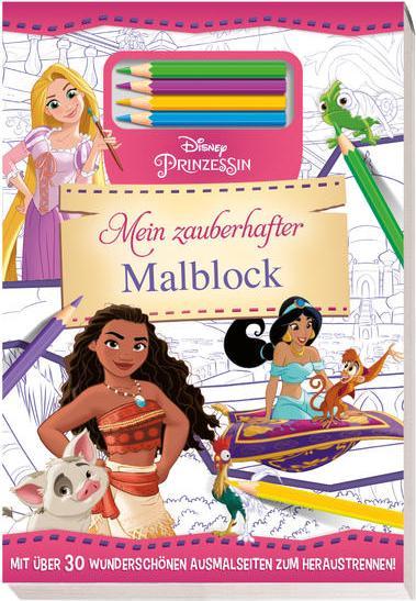 Actual product image Panini Disney Princess: My magical coloring block