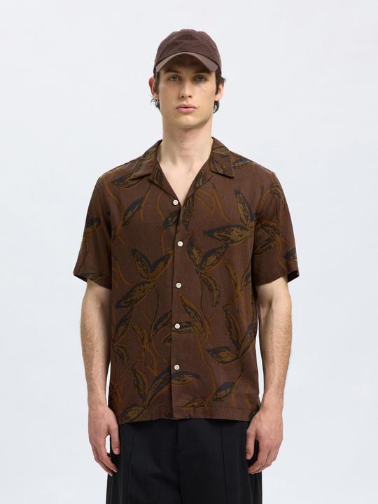 Produktbild Selected Homme Print Kurzarmhemd (M)