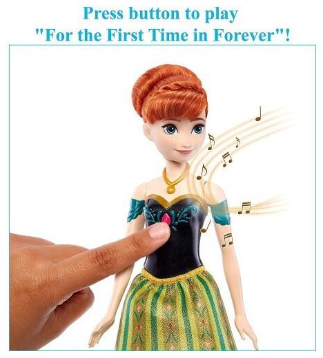 Produktbild Disney Interactive Studios Frozen dainuojanti lėlė Ana (anglų kalba)