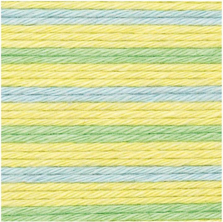Actual product image Rico Design Wool Essentials Cotton Soft Print 50 g GreenLight Green (125 m)