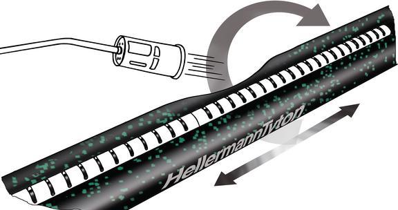 Produktbild HellermannTyton Kabelreparaturmanschette 100/30 - 1000mm (1 x)