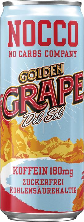 Actual product image Nocco BCAA Golden Grape del Sol (330ml) (Grapefruit, 1 x)