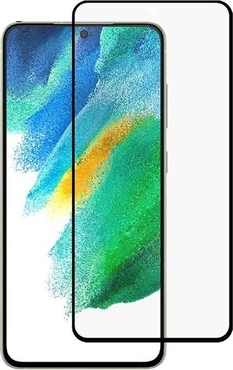 Produktbild Protectorking 1x echtes Tempered 9H Panzerhartglas 3D KLAR (1 Stück, Samsung Galaxy S21 FE)