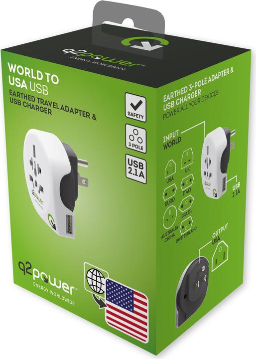 Actual product image Q2 Power World to USA