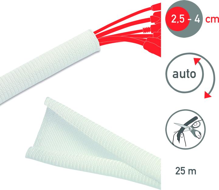 Immagine prodotto Label-the-cable Kabelschlauch (Tubo cavi, 2500 cm)
