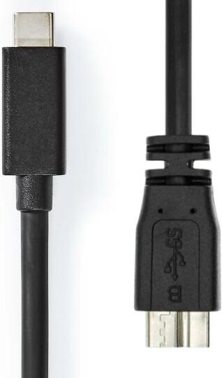 Fuj Tek USB-C 3.0 to Micro-B Cable, 3m (3 m, USB 3.0)