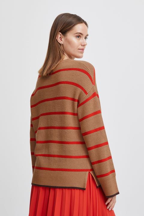 Actual product image B.young BYMILO STRIPE JUMPER 3 - 20813520 (XS)