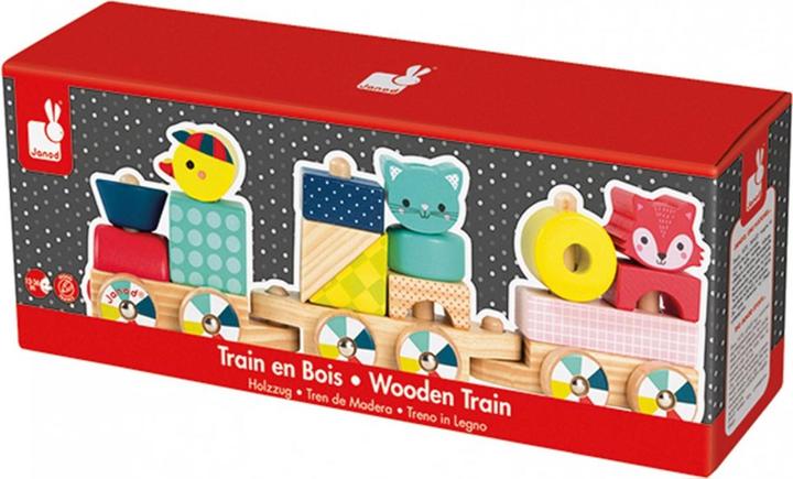Produktbild Janod Zug Baby Wald