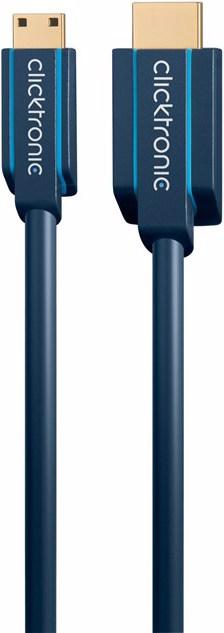 Actual product image clicktronic mini HDMI (Typ C) — HDMI (Typ A) (2 m, HDMI)