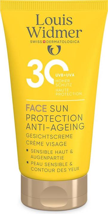 Immagine prodotto Widmer Louis Face Sun Protection Anti-Aging LSF30 parfumiert 50 ml (Crema solare viso, SPF 30, 50 ml)