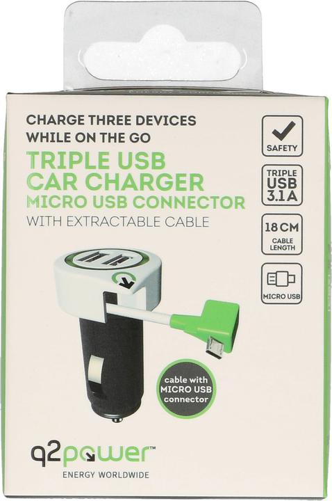 Actual product image Q2 Power Car Charger