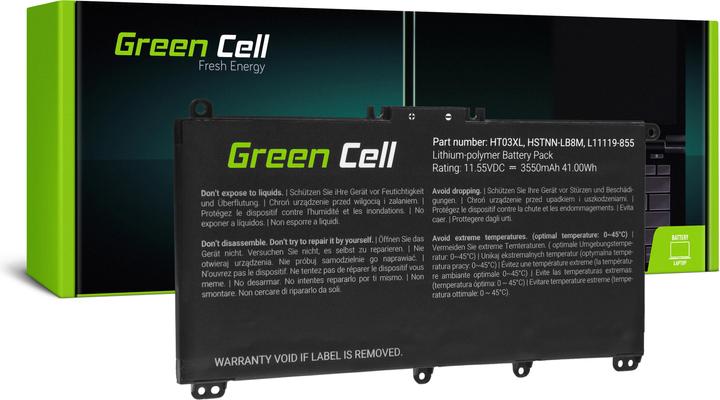 Image du produit GreenCell HT03XL (3 cellules, 3400 mAh)