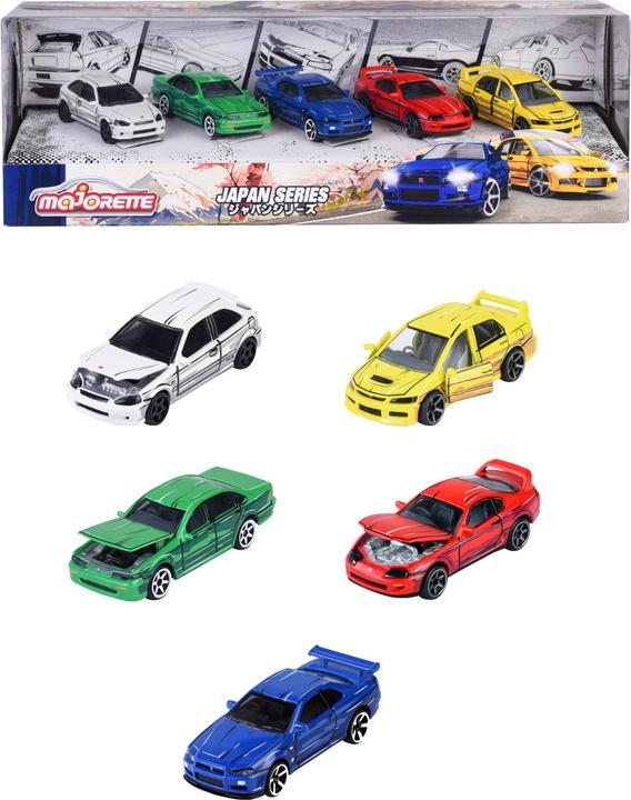 Majorette Japan Series 5 Pieces Giftpack