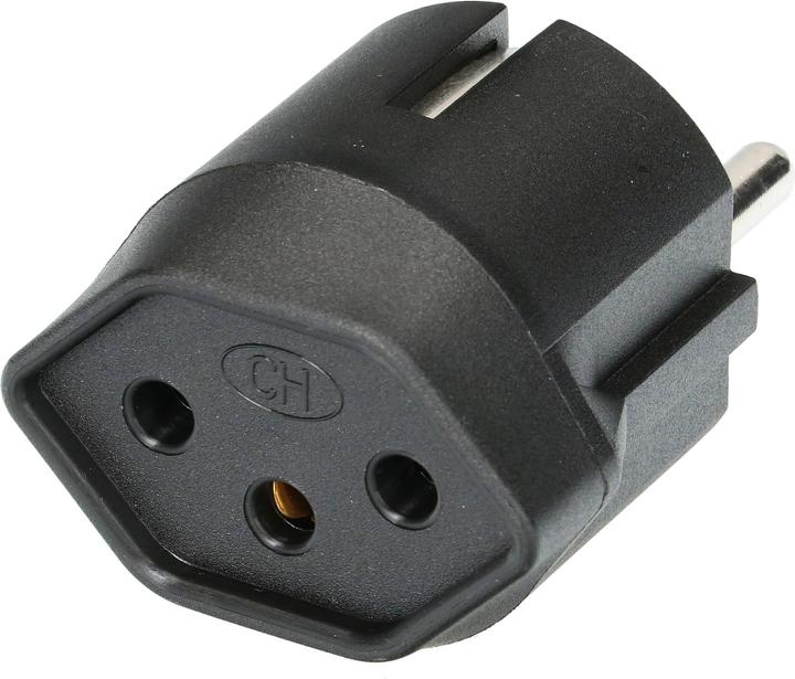 Max Hauri Fixadapter 3-polig (CEE 7/4, Typ 13)