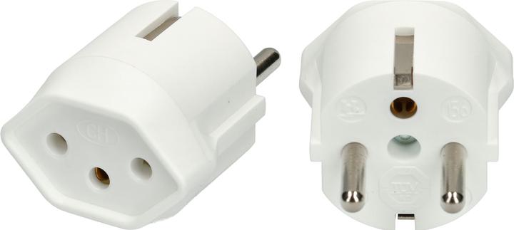 Produktbild Max Hauri Fixadapter 3-polig (CEE 7/4, Typ 13)