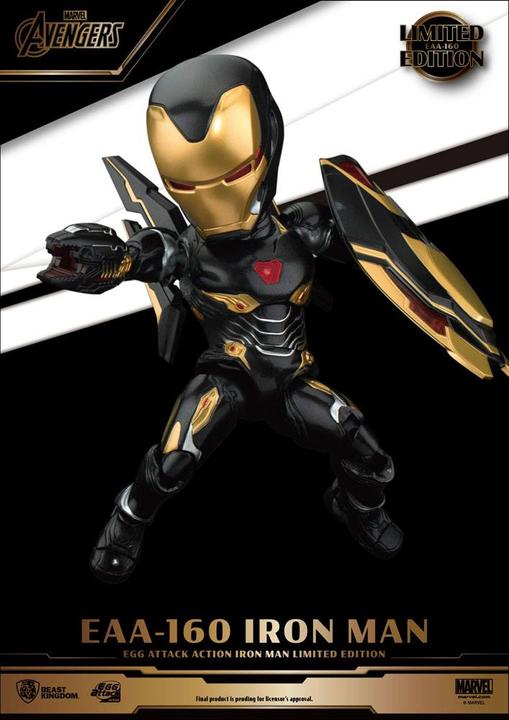 Image du produit Beast Kingdom Avengers Infinity War Egg Attack figurine Iron Man Mark 50 Limited Edition 16 cm