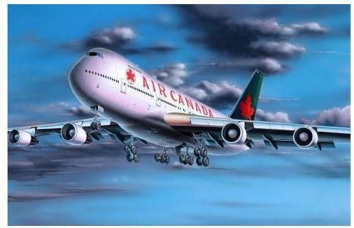 Produktbild Revell Model Set Boeing 747 Air Canada