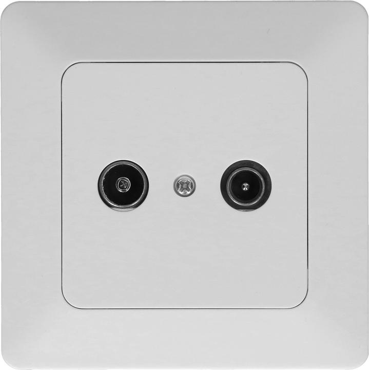 Produktbild Modino UP TV/Radio Durchgangsdose 14dB