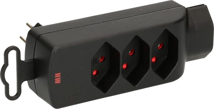 Image du produit Max Hauri Distributeur de prises à 4 voies (Type 13, 4 x)
