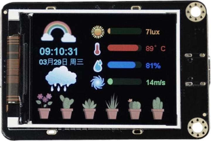 Image du produit DFRobot ESP32-S3 2.0inch Gravity LVGL IPS Display 320×240