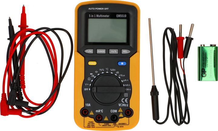 Actual product image Max Hauri LSC EM5510B (CAT III 600V)