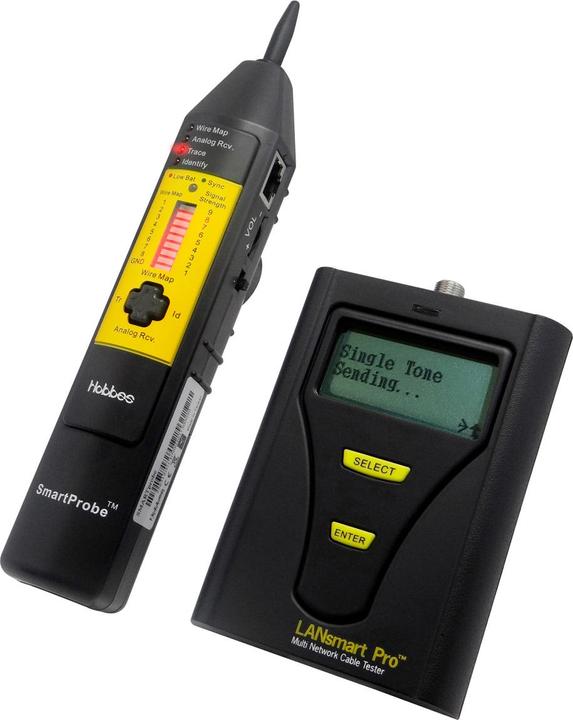 Actual product image Hobbes Cable Tester LANsmart Pro & SmartProbe Kit (Tool)