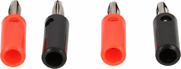 Produktbild Max Hauri Bananenstecker 4mm assortiert, 4 Stück