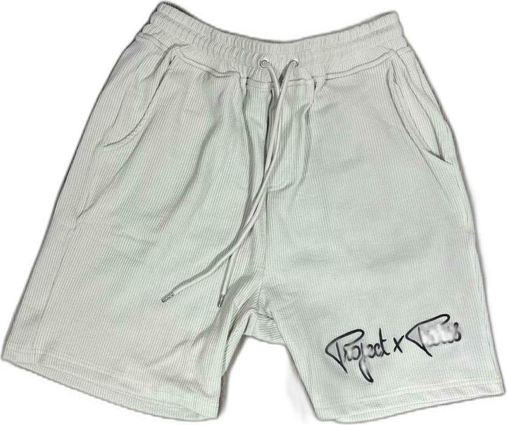 Project X Paris shorts waffle logo-stickerei signature (XL)
