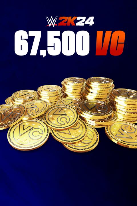 Actual product image Microsoft Xbox WWE 2K24 67500 VC Pack Download Code