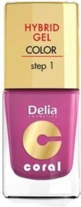 Immagine prodotto Delia Cosmetics Cosmetics Coral Hybrid Gel Smalto per unghie n. 21 Fucsia 11ml (Fucsia, Smalto per unghie effetto gel)