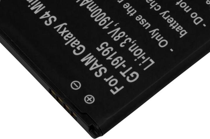 Actual product image Avizar Li-Ion Akku 3.8V 1900mAh NFC Galaxy S4 Mini