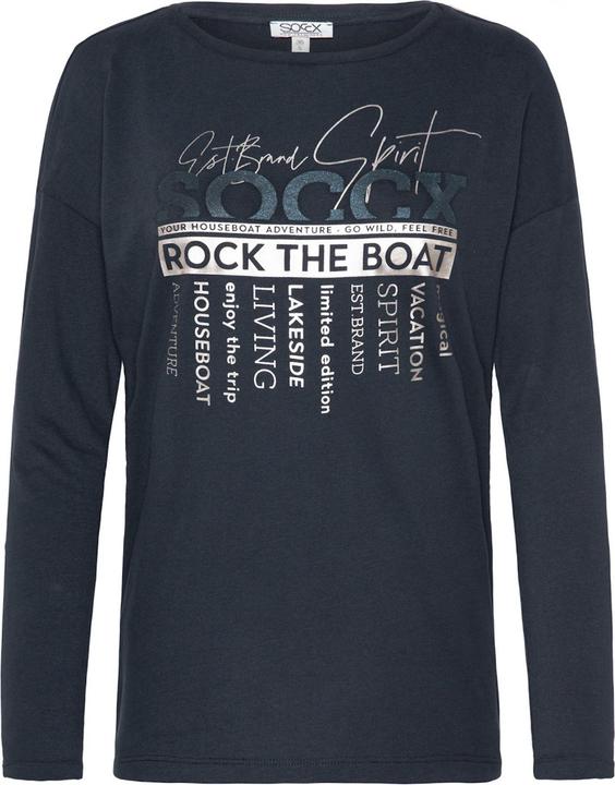 Soccx Longsleeve ROCK THE BOAT Langarmshirt (XXL)