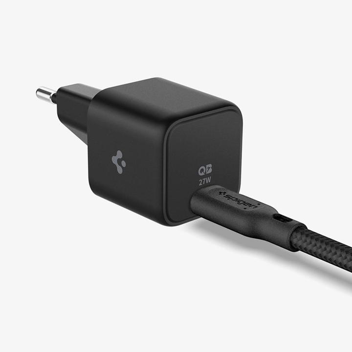 Actual product image Spigen Ładowarka sieciowa PE2103EU 27W ArcStation Network Czarna/Black ACH05607 (27 W)