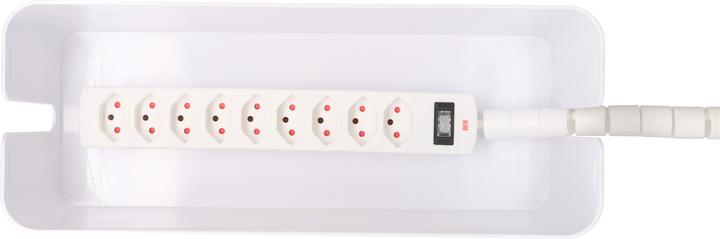 Produktbild Max Hauri Cable Home Kabelmanagement Set: Box gross + Safety-Line + Spiralschlauch