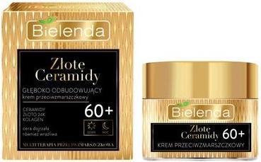 Actual product image Bielenda BIELENDA Złote Ceramidy 60+ głęboko odbudowujący krem przeciwzmarszczkowy na dzień i na noc 50ml (Body cream, 50 ml)