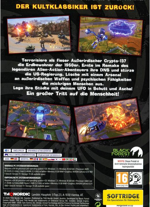 Produktbild THQ Destroy all Humans! (PC, Multilingual)