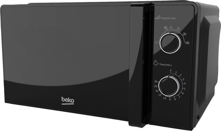 Actual product image Beko MOC 20100 BFB sw Microwave 700W 20L 5Steps Mechanical Timer (20 l)