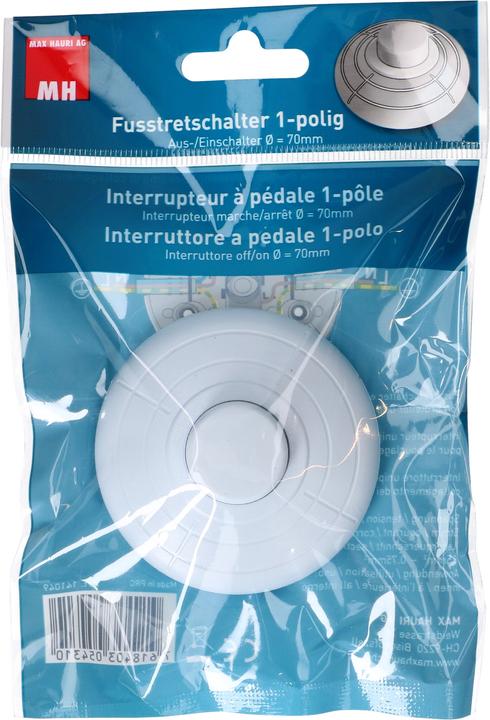 Image du produit Max Hauri Interrupteur à pédale 1 pôle 70 mm