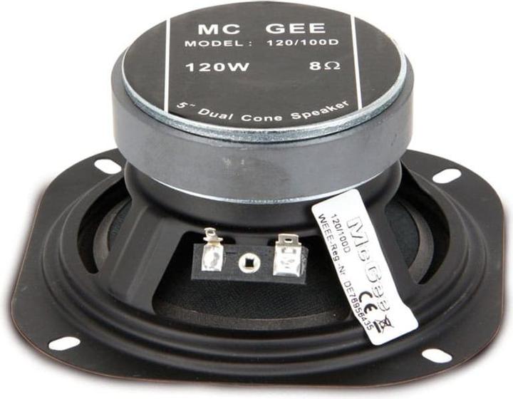 Actual product image MC Gee McGee full range speaker 130 mm 120 W (1 pcs.)