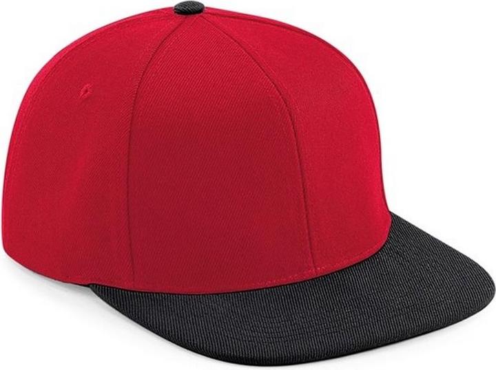Produktbild Beechfield 6 Panel Snapback Baseballkappe (One Size)