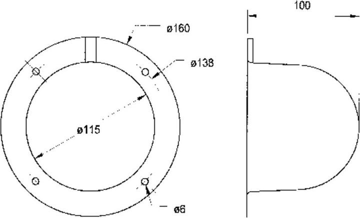 Image du produit Visaton Capuchon pour haut-parleur médium AK10.13