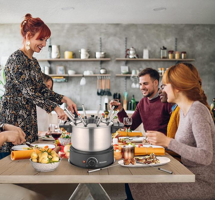 Image du produit Severin FO 2470 (Fondue au chocolat, Fondue au fromage, Fondue chinoise, Fondue bourguignonne)