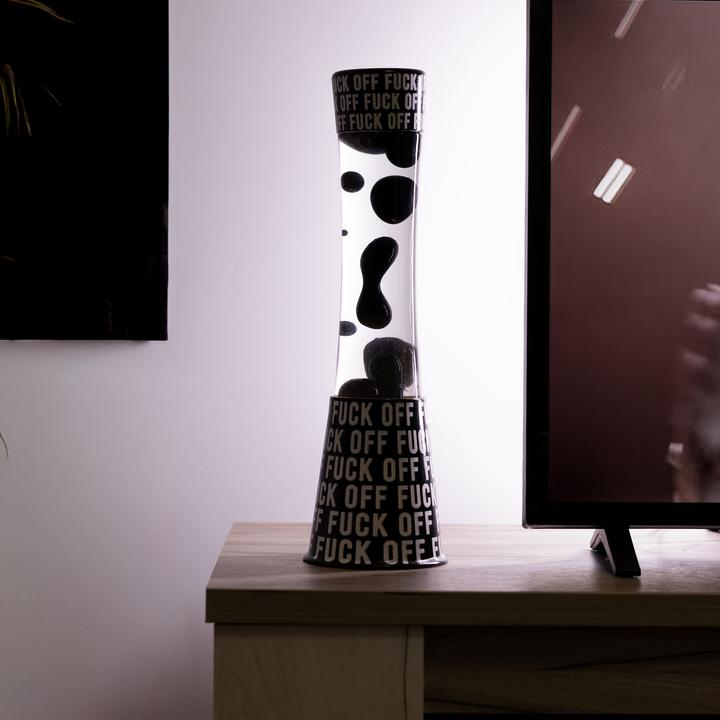 Actual product image Fisura Lava Lamp TOWER Fuck off (E14)