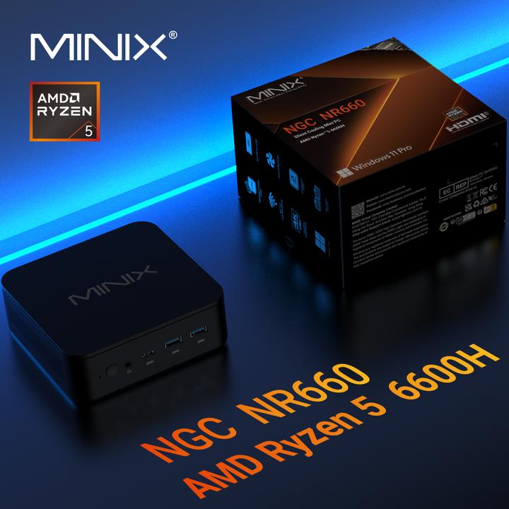 Image du produit Minix NR660 (AMD Ryzen 5 6600H, 16 Go, 512 Go)