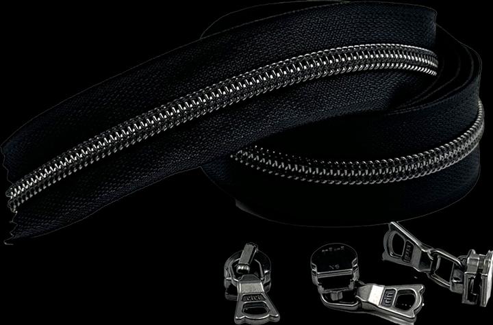 Riri Flex 6 Metallic Set: 1m/3 Schieber (100 cm)