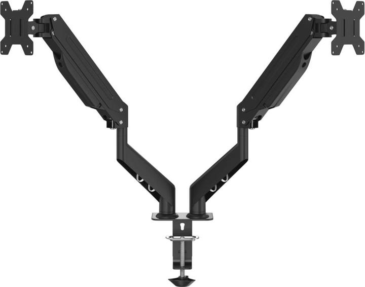 Produktbild VidaXL Doppel-Monitorarm für Max 27 Zoll VESA 75/100 mm 20 kg (27")