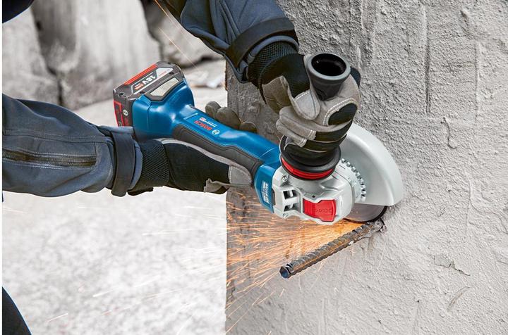 Actual product image Bosch Professional BOSC Battery Angle Grinder (125 mm)
